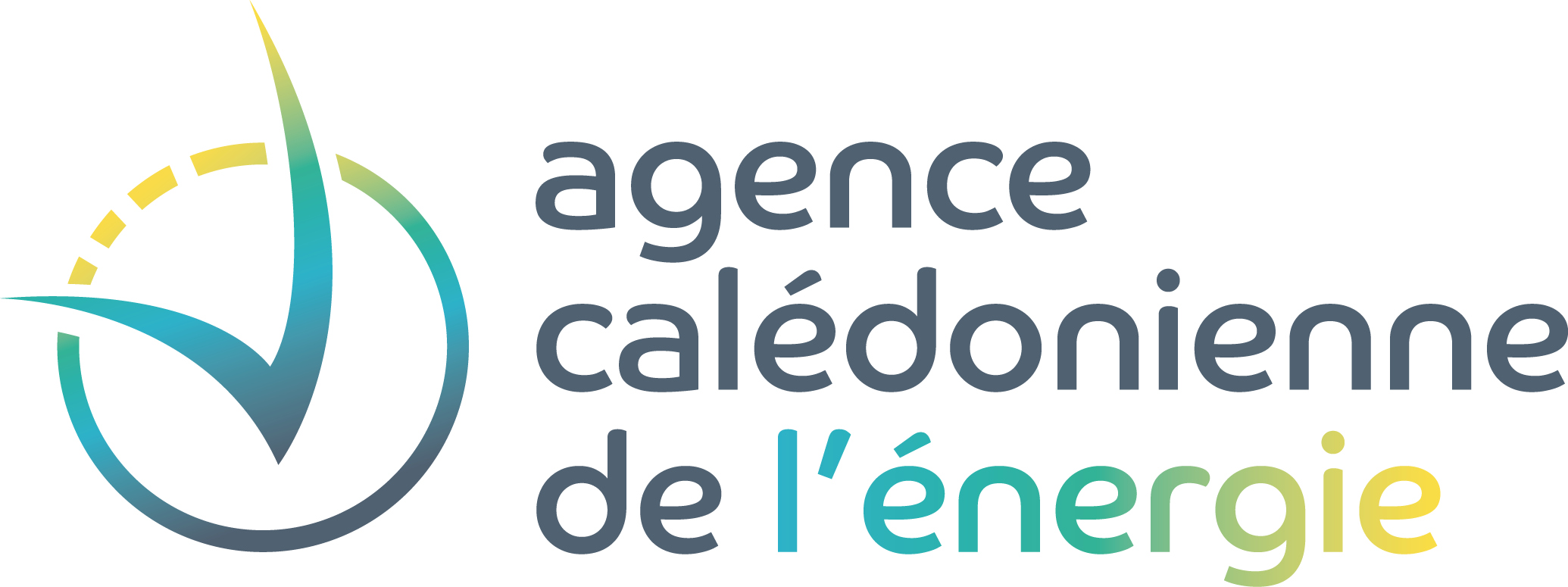 Logo agence calédonienne de l'énergie